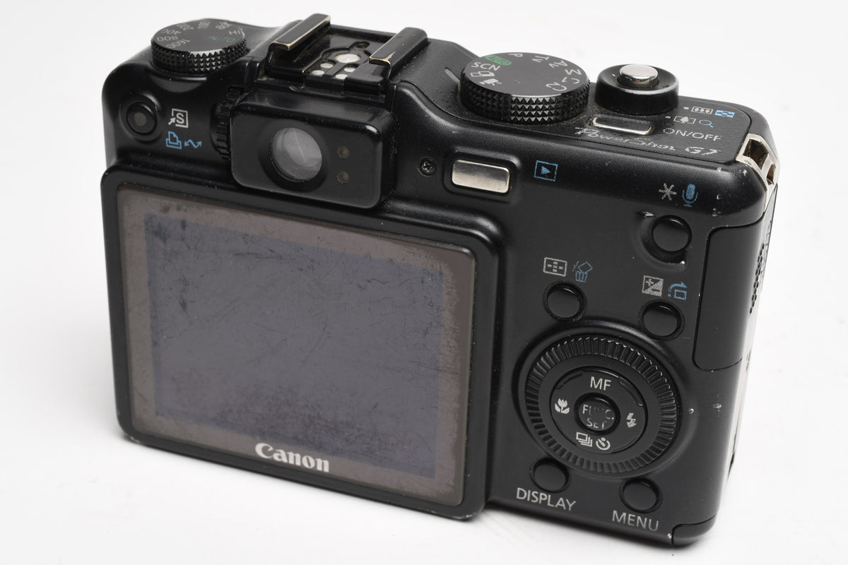 Canon PowerShot G7 10MP Digital Point&Shoot w/Strap, Batt, Charger