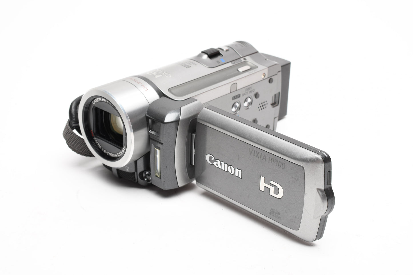 Canon VIXIA HF100 HD video bundle, 2X batts+charger/AC, manual, Boxed