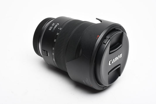 Canon RF 24-105mm F4L IS USM zoom lens, Mint, Boxed, USA