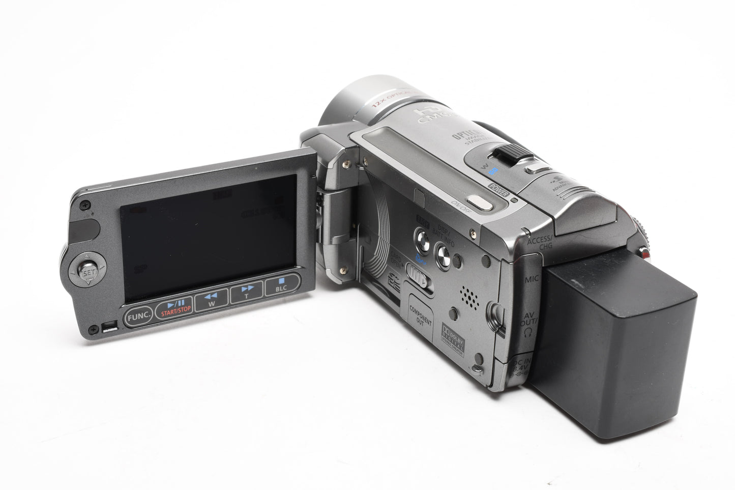 Canon VIXIA HF100 HD video bundle, 2X batts+charger/AC, manual, Boxed