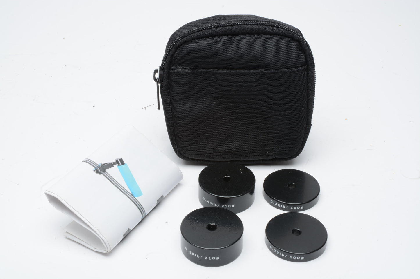 Stabilizer Counter Weights set of 4 (2x 100g & 2x 210g) in pouch