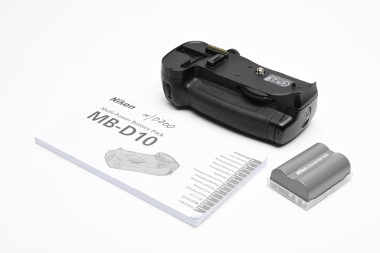 Nikon MB-D10 Multi Power Battery Grip Genuine w/EN-EL3e battery