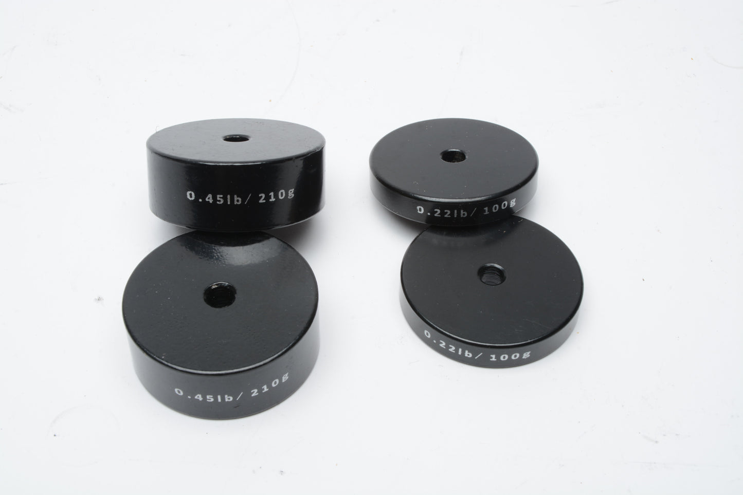 Stabilizer Counter Weights set of 4 (2x 100g & 2x 210g) in pouch