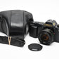 Canon T50 35mm SLR, w/50mm f1.8 FD, Case, Strap, Tested, Nice