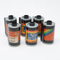 6X Agfa reloadable 35mm film canisters/cartridges/cassettes - clean