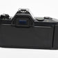 Canon T50 35mm SLR, w/50mm f1.8 FD, Case, Strap, Tested, Nice
