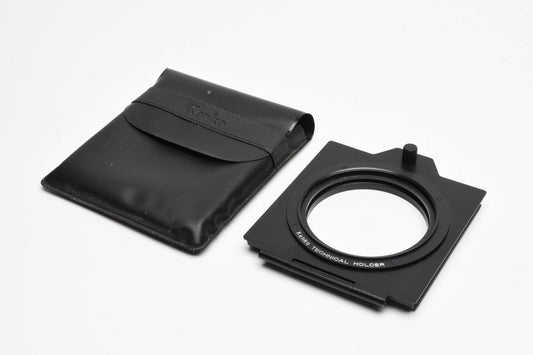 Kenko technical filter holder w/58mm adapter and pouch, clean
