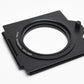 Kenko technical filter holder w/58mm adapter and pouch, clean
