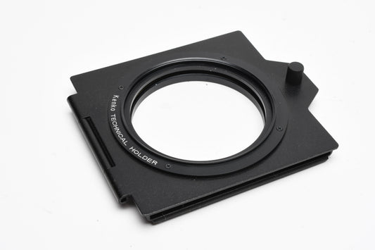Kenko technical filter holder w/58mm adapter and pouch, clean