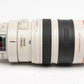 Canon EF 100-400mm f4.5-5.6L IS USM Zoom, collar, caps, hood, UV, Mint-