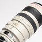Canon EF 100-400mm f4.5-5.6L IS USM Zoom, collar, caps, hood, UV, Mint-