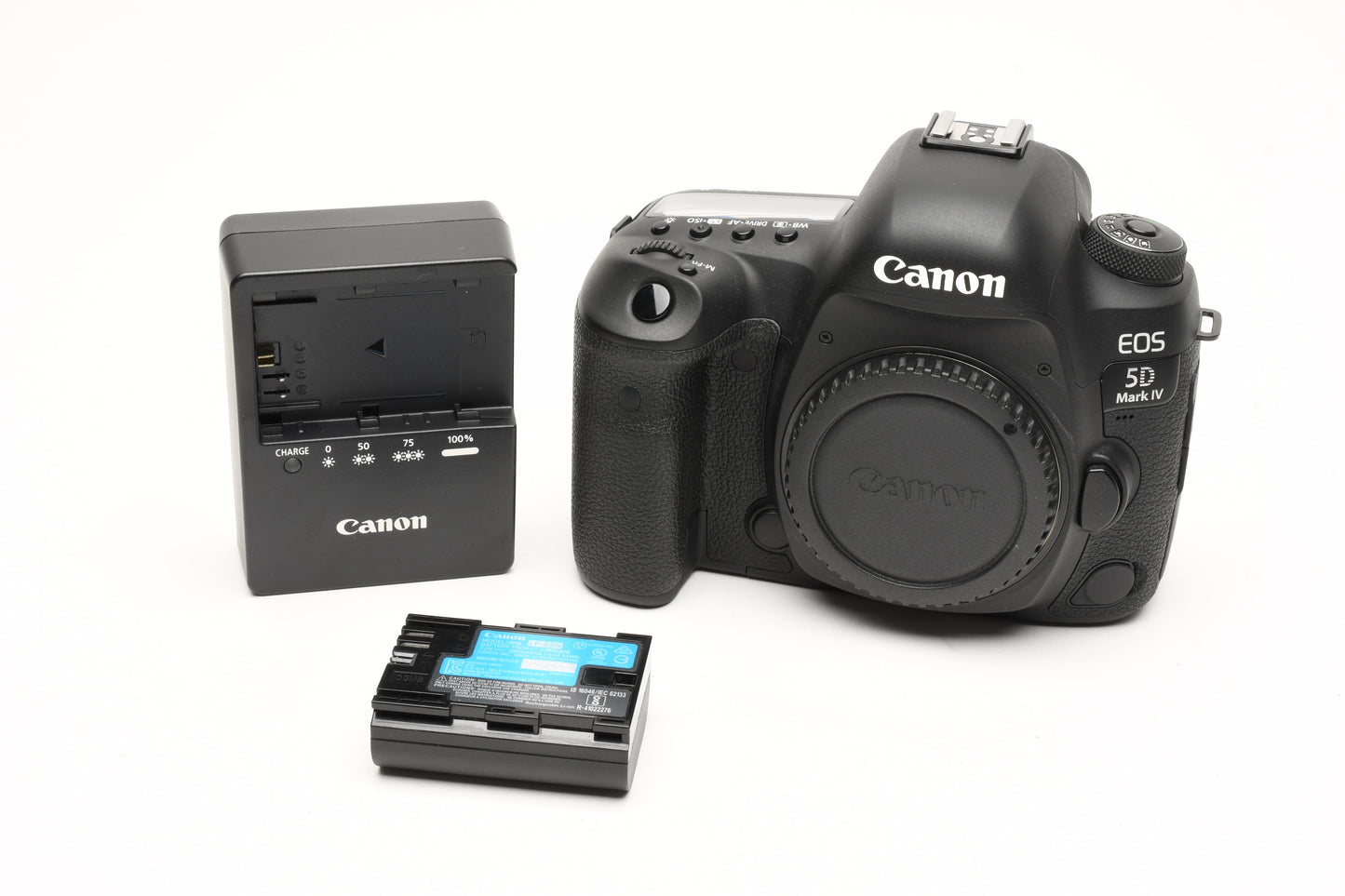 Canon EOS 5D Mark IV Body w/Batt, Charger, Only 1780 Acts!!