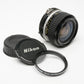 Nikon Nikkor Ai-S 24mm f2.8 MF Wide angle lens, UV, Clean and sharp!