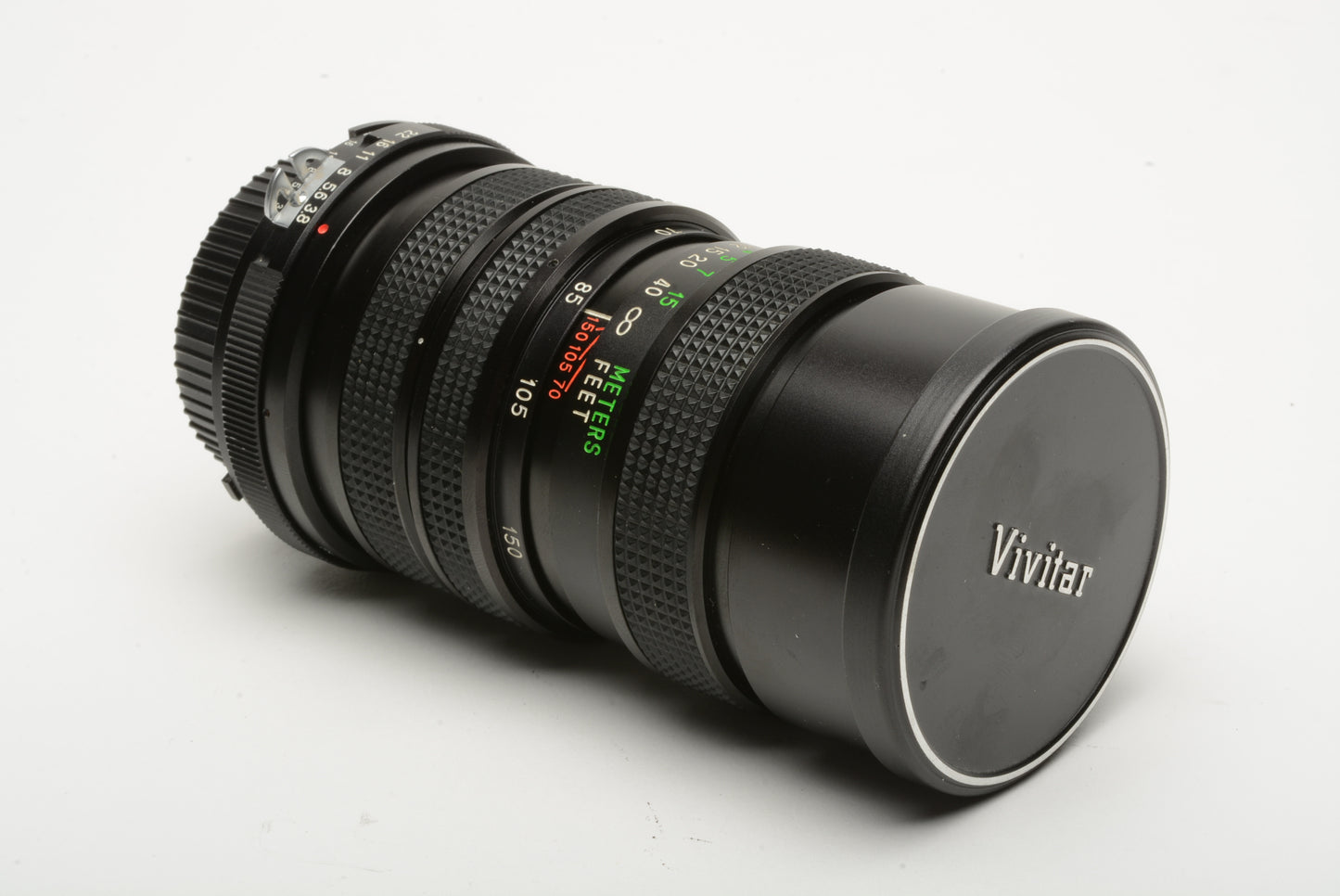 Vivitar 75-150mm F3.8 zoom lens w/matched 2X converter / multiplier for Nikon AI Mount