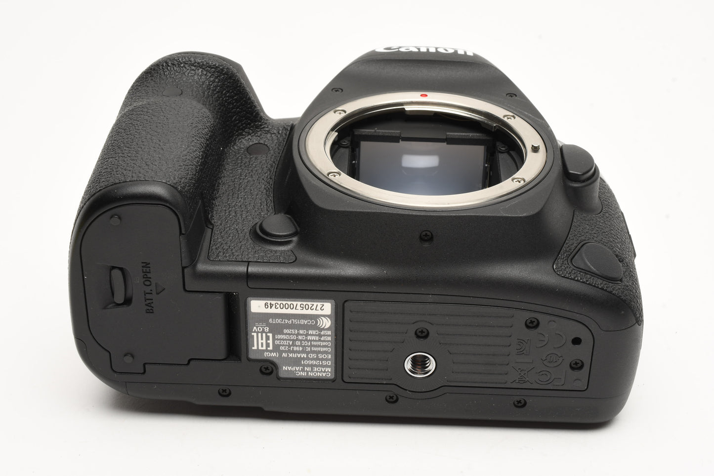 Canon EOS 5D Mark IV Body w/Batt, Charger, Only 1780 Acts!!