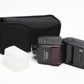 Nikon SB-600 shoe mount flash, case, diffuser, clean, fully tested