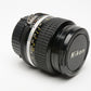 Nikon Nikkor Ai-S 24mm f2.8 MF Wide angle lens, UV, Clean and sharp!