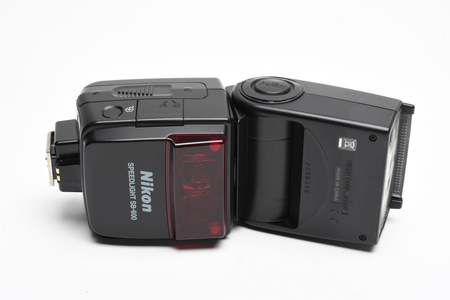 Nikon SB-600 shoe mount flash, case, diffuser, clean, fully tested
