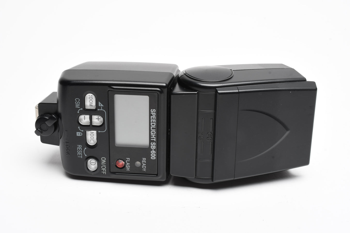Nikon SB-600 shoe mount flash, case, diffuser, clean, fully tested
