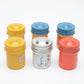 6x Kodak metal film canisters for 35mm film, clean (assortment)
