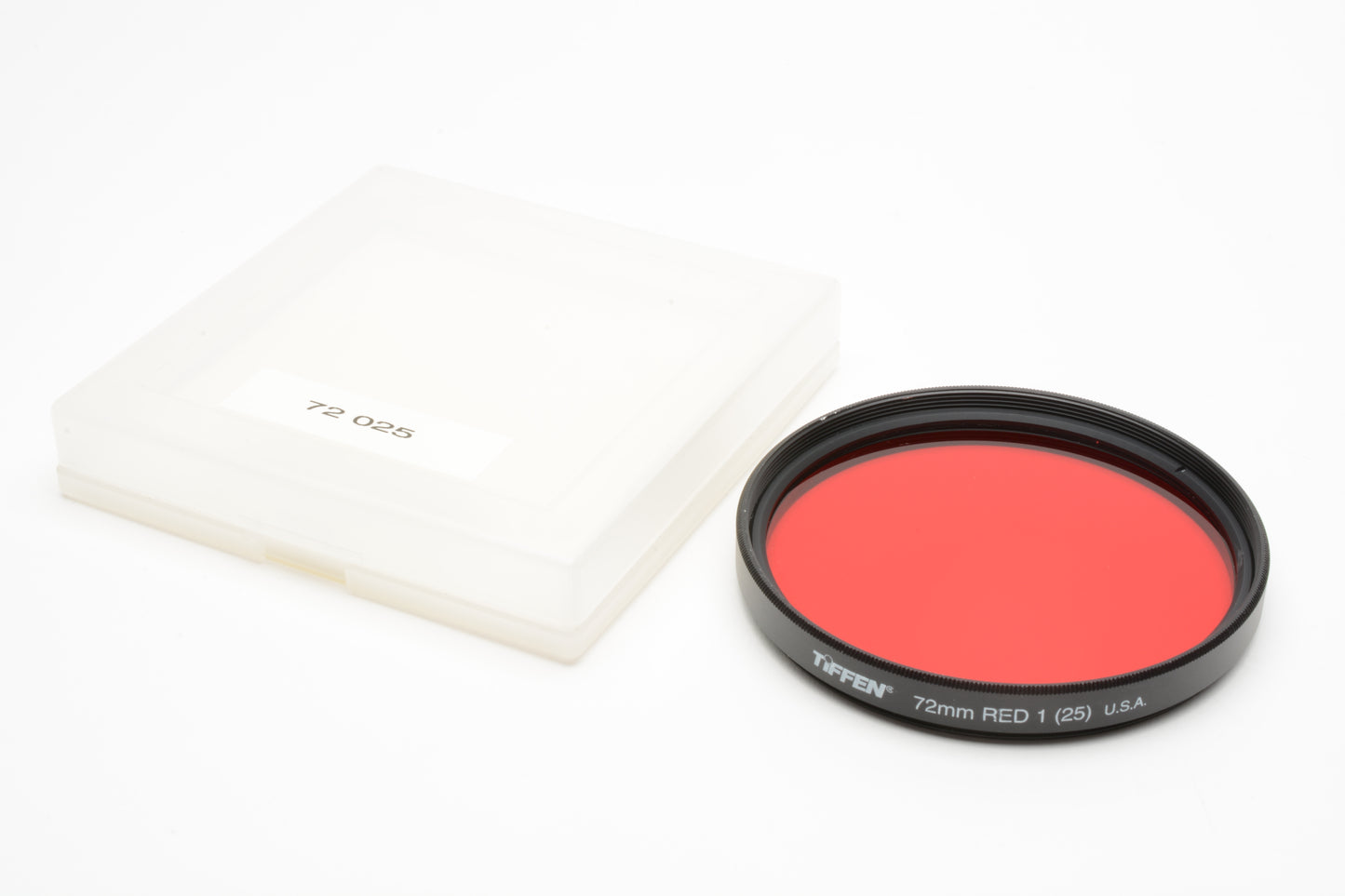 Tiffen 72mm Red 1 25 filter in jewel case, Very clean