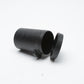 4x Star-D black plastic film canisters for 35mm film, clean