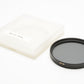 B+W F-Pro 67mm C-Pol Circular Polarizing filter in jewel case