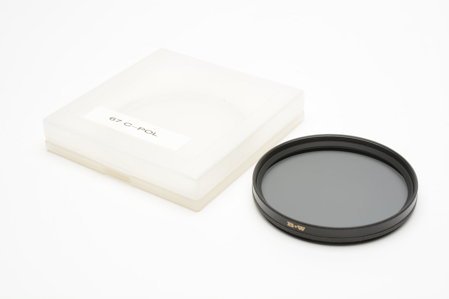 B+W F-Pro 67mm C-Pol Circular Polarizing filter in jewel case