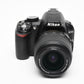 Nikon D3100 DSLR w/Nikkor AFS 18-55mm f3.5-5.6G II, batt+charger 6983 Acts