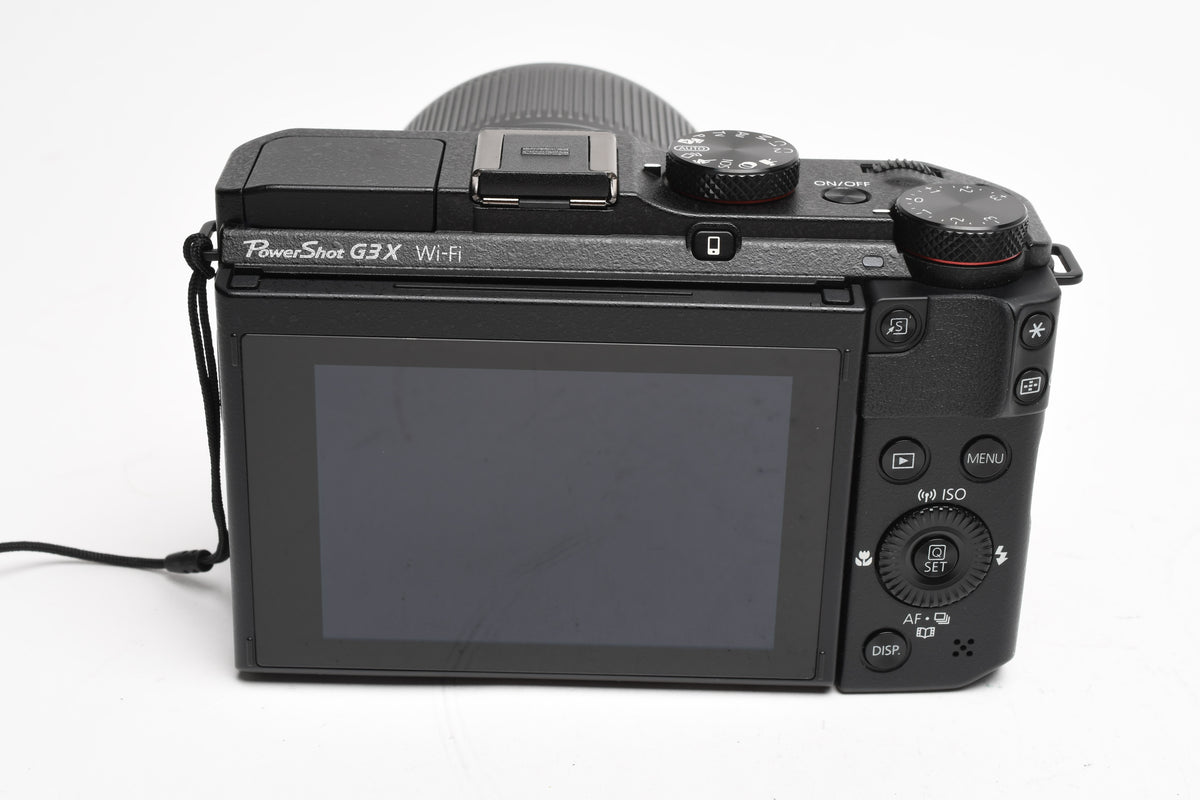 Canon PowerShot G3X 20.2MP Digital Point&Shoot, Case, 2X Batts+Charger+SD