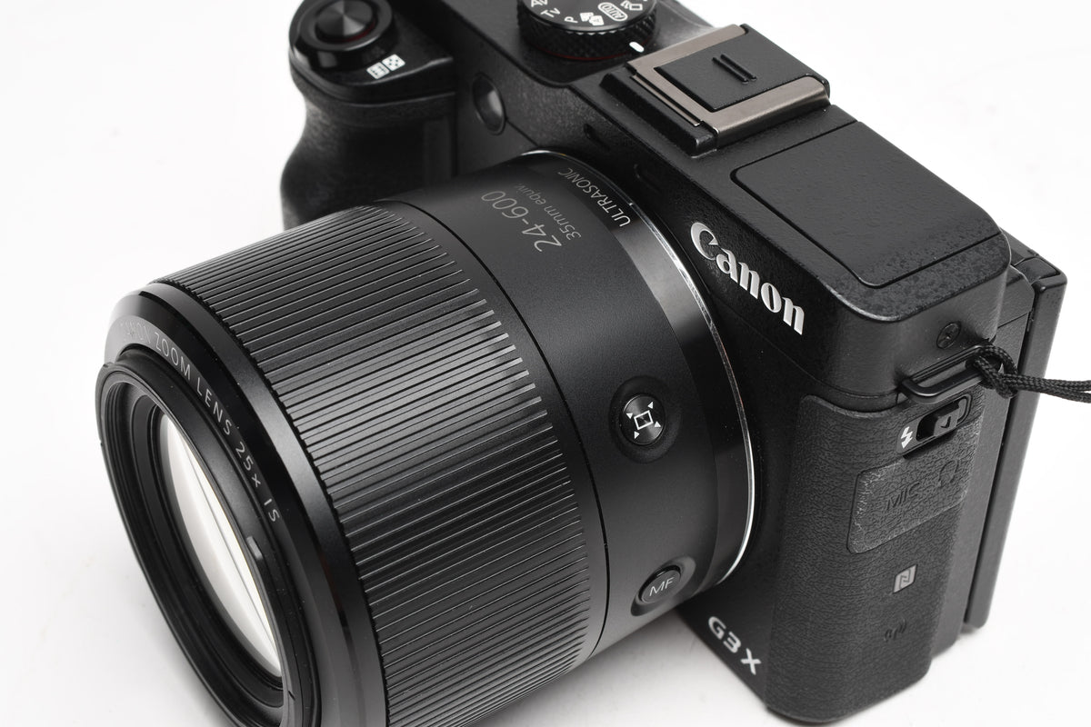 Canon PowerShot G3X 20.2MP Digital Point&Shoot, Case, 2X Batts+Charger+SD