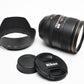 Nikon AF-S Nikkor 24-120mm f4G ED VR N zoom lens, Hood, Caps, Mint-