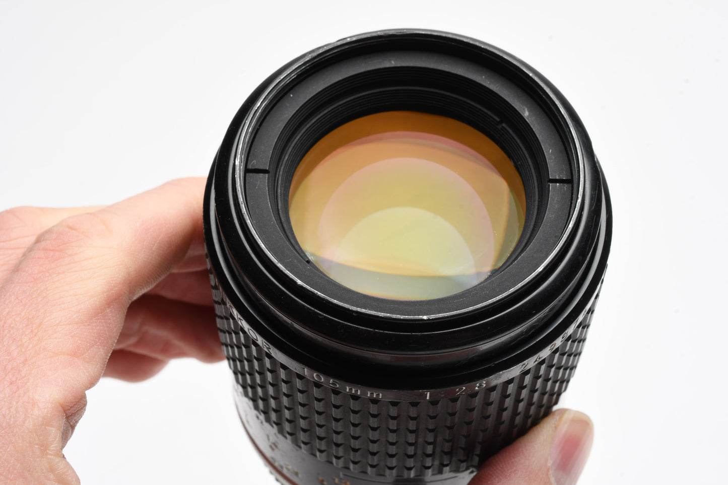 Nikon Micro-Nikkor 105mm F2.8 AIS mount, sharp, caps, *Read