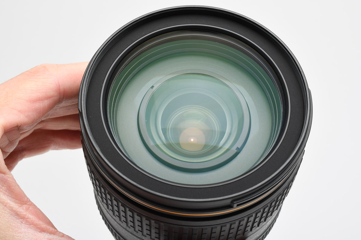 Nikon AF-S Nikkor 24-120mm f4G ED VR N zoom lens, Hood, Caps, Mint-