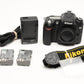 Nikon D90 DSLR body, 2X batts, charger, strap++ Only 4249 Acts, very clean, Great