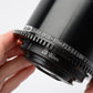 Canon EF 28-80mm f3.5-5.6 zoom lens w/rail for Sea&Sea CX600 housing, caps