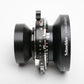 Schneider 210mm f5.6 Symmar-S MC large format lens w/Copal 1 shutter +caps+RR