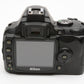 Nikon D40 DSLR body w/Nikkor 18-55mm f3.5-5.6G ED II , batt+charger, 17K Acts