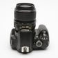 Nikon D40 DSLR body w/Nikkor 18-55mm f3.5-5.6G ED II , batt+charger, 17K Acts