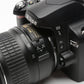 Nikon D40 DSLR body w/Nikkor 18-55mm f3.5-5.6G ED II , batt+charger, 17K Acts