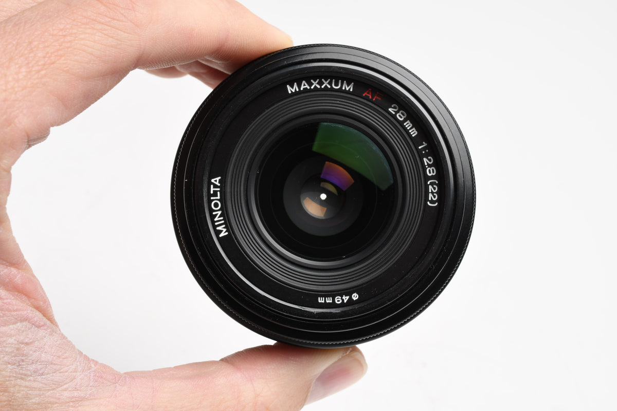 Minolta Maxxum AF 28mm f2.8 Prime Lens - Sony A Mount