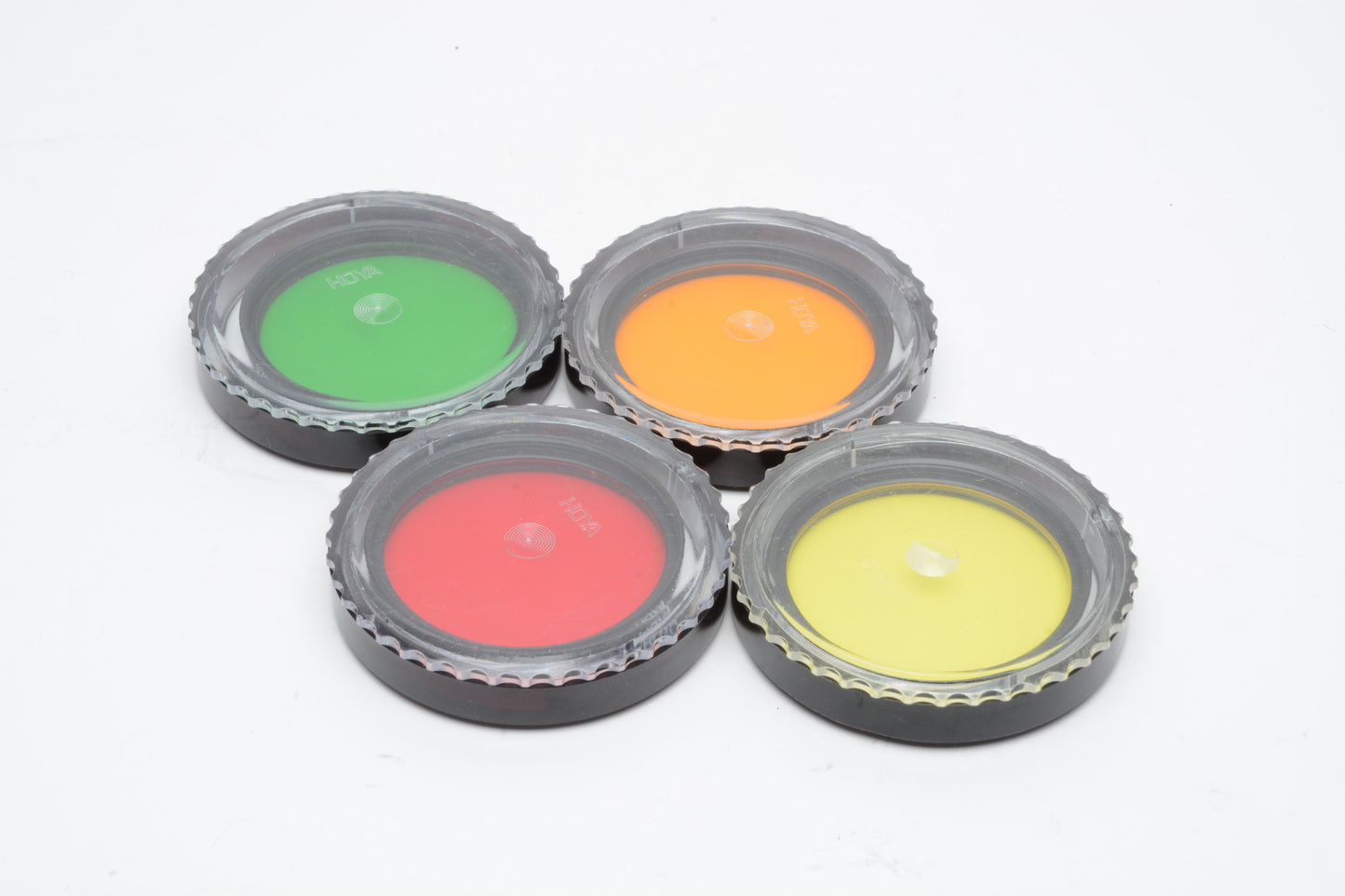 Hoya 52mm Set of 4 B&W Contrast Filter Set [Y(K2), R(25A), O(G), G(X1)]