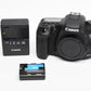 Canon EOS 7D Mark II DSLR Body w/batt, charger, Only 298 Acts!! Mint-