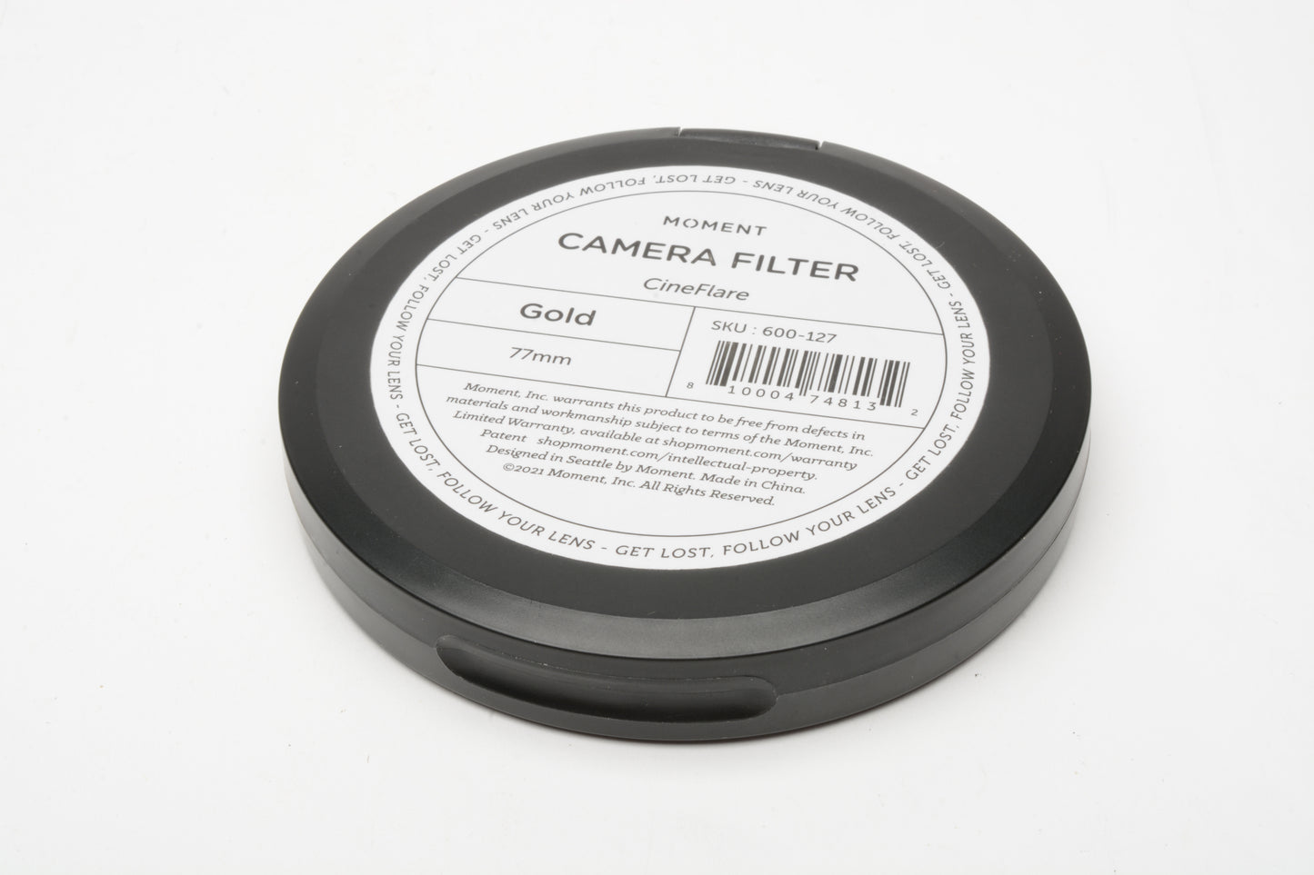 Moment CineFlare Gold 77mm filter in jewel case, *Read, Bargain