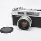 Yashica Electro 35 w/45mm f1.7 lens, battery conversion, tested, accurate, every clean