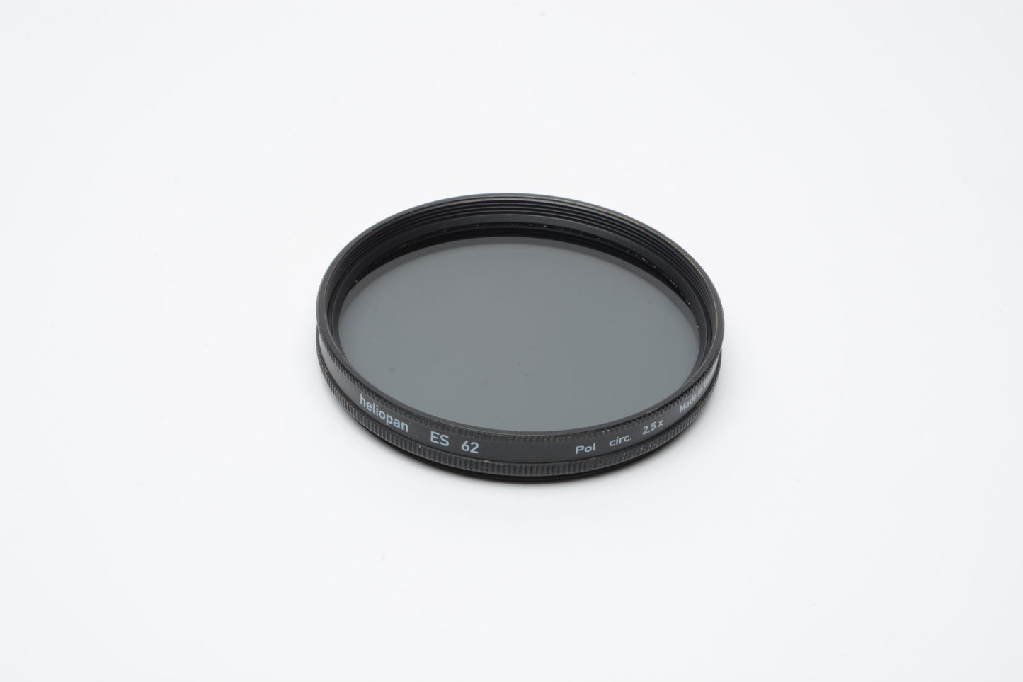 Heliopan ES 62 Pol circ. 2.5x 62mm CPOL filter w/ jewel case