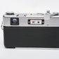 Yashica Electro 35 w/45mm f1.7 lens, battery conversion, tested, accurate, every clean