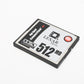 Lexar 512MB CF Flash card 40X - Formatted