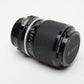 Nikon Nikkor 43-86mm f3.5 zoom lens, Nikon AI mount, caps