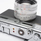 Yashica Electro 35 w/45mm f1.7 lens, battery conversion, tested, accurate, every clean